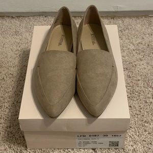 JustFab loafer flats